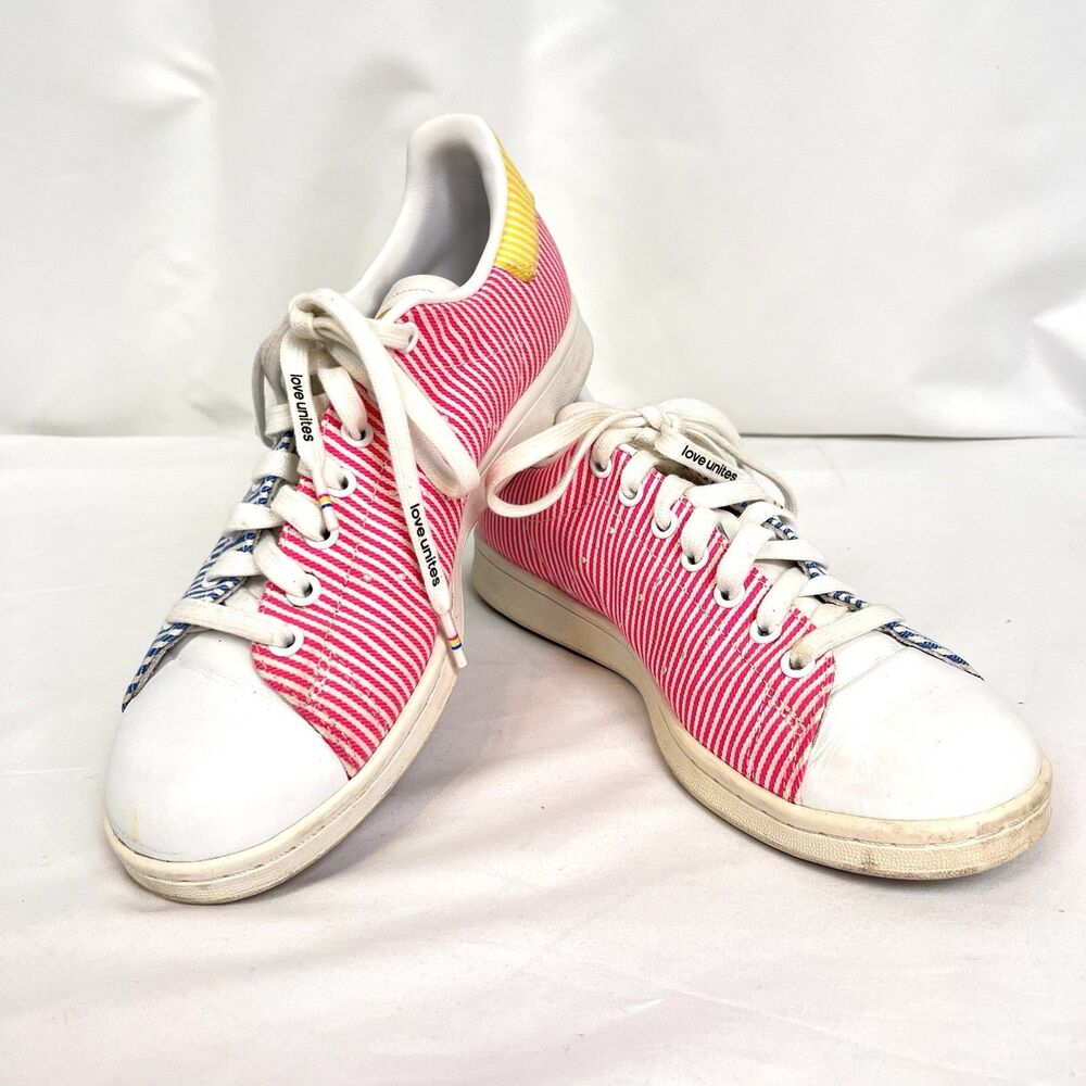 adidas Stan Smith Love Unites Pride Sneakers Men’s 8.5 FY9021 2020